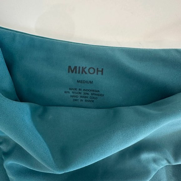 Mikoh Dark Green Bikini Bottoms - Picture 3 of 3